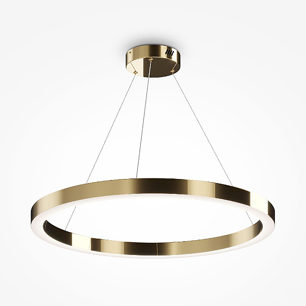 Подвесная светодиодная люстра Maytoni Saturno MOD415PL-L60BS4K