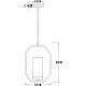 Подвесной светильник Arte Lamp Celaeno A7004SP-1BK
