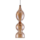 Подвесной светильник Crystal Lux Iris SP1 B Amber
