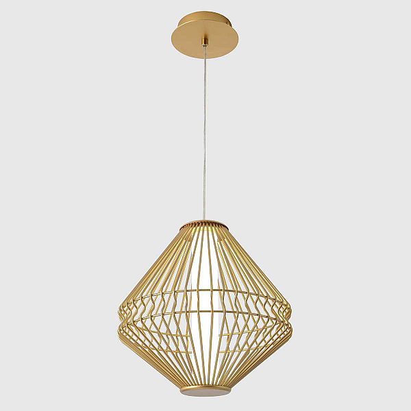 Подвесной светильник Crystal Lux CUADRA SP15W LED GOLD