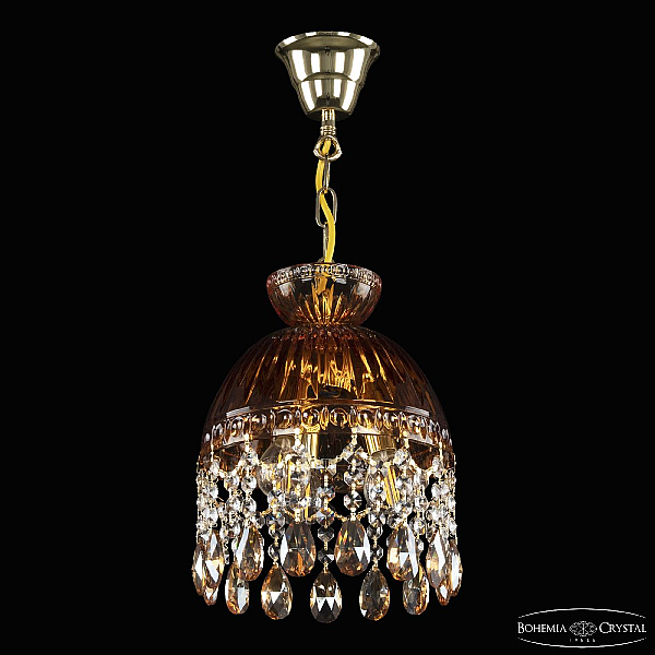 Подвесной светильник Bohemia Ivele Crystal 5478/22 G Amber/M-1G K721