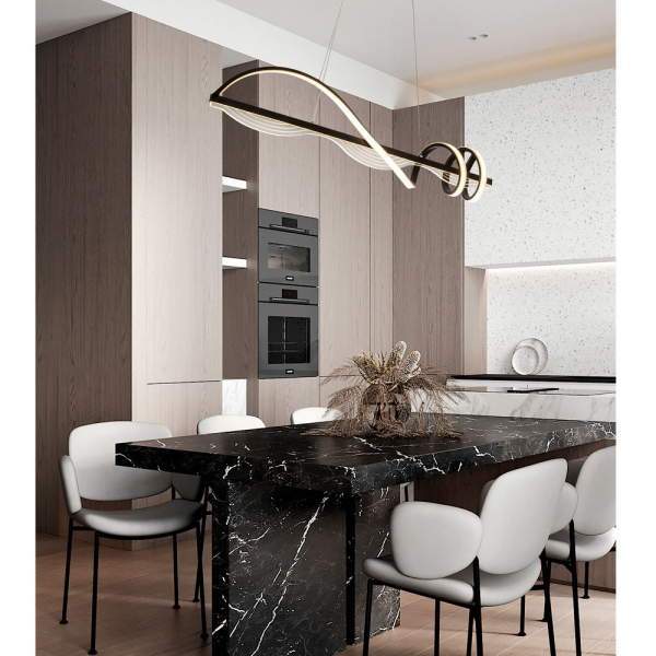 Подвесной светильник LED4U L7508-1000 BK Подвесной светильник LED4U L7508-1000 BK