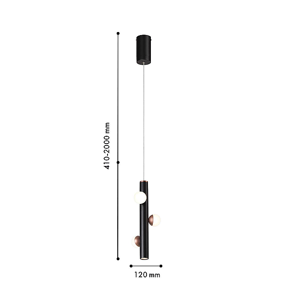 Подвесная светодиодная люстра Favourite Knopp 4320-3P