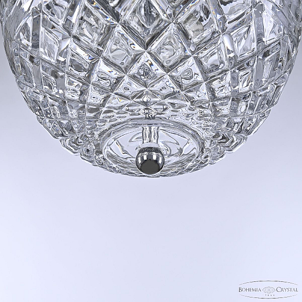 Подвесной светильник Bohemia Ivele Crystal 5480/20 Ni Clear/M-1F
