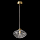 Светильник подвесной Crystal Lux FORMLESS SP1 TRANSPARENT