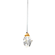 Подвесной светильник Delight Collection Crystal rock II 9701P/1 brass