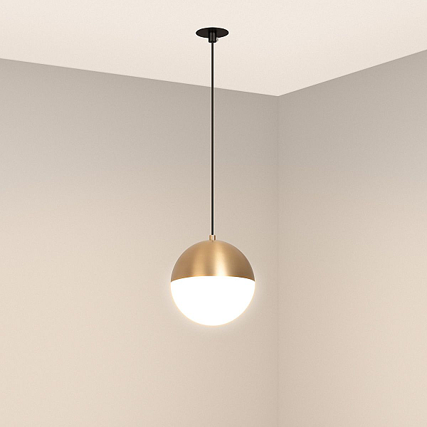 Подвесной светильник Arlight SP-EMISFERO-HANG-BUILT-R150-11W Day4000 (GD, 170 deg, 230V) 056590