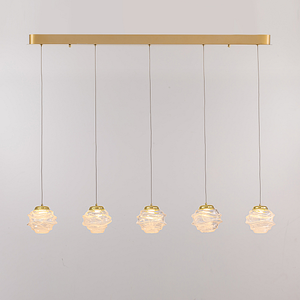 Подвесной светильник Delight Collection MD25030003-5B gold/clear