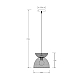 Подвесной светильник Arte Lamp CASTELLO A7065SP-1BK