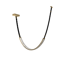 Подвесной светильник Delight Collection MD24083001-1E black/gold
