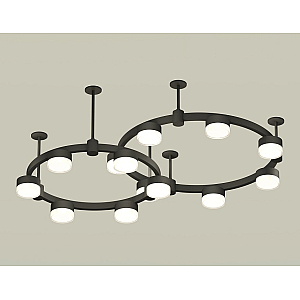 Комплект подвесного светильника Ambrella Light Techno Ring XR92221006 (A9222, A9227, C9238, C9232, N8399)