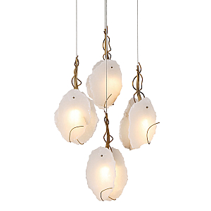 Подвесной светильник Delight Collection RP168421 RP168421-4 matt gold bronze