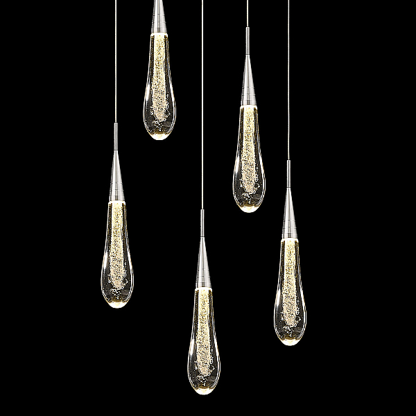 Подвесной светильник Delight Collection DD20591-5 chrome