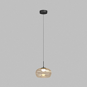 Подвесной светильник Denkirs Floa DK6742-BK+AM