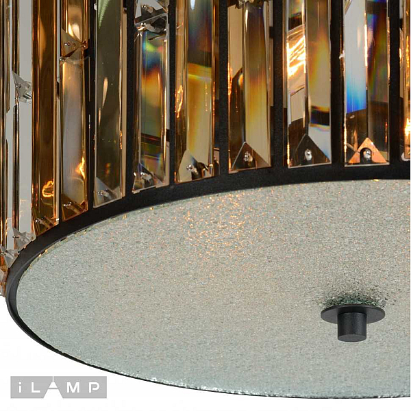 Подвесной светильник iLamp Royal 10390-5+5P BK