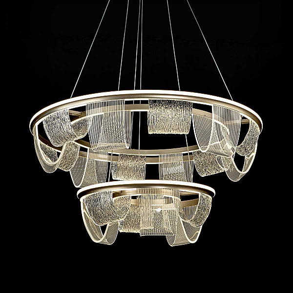 Подвесной cветильник LED4U L7706-800-460 GD