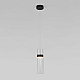 Подвесной светильник Eurosvet Lumen 50244/1 LED черный/прозрачный a061288