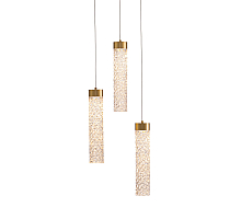 Подвесной светильник Delight Collection MD24030028-3A brass/clear