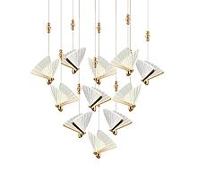 Подвесной светильник Delight Collection Butterfly OM8201008-11 rose gold
