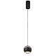 Подвесной светодиодный светильник Crystal Lux Caro SP Led Black
