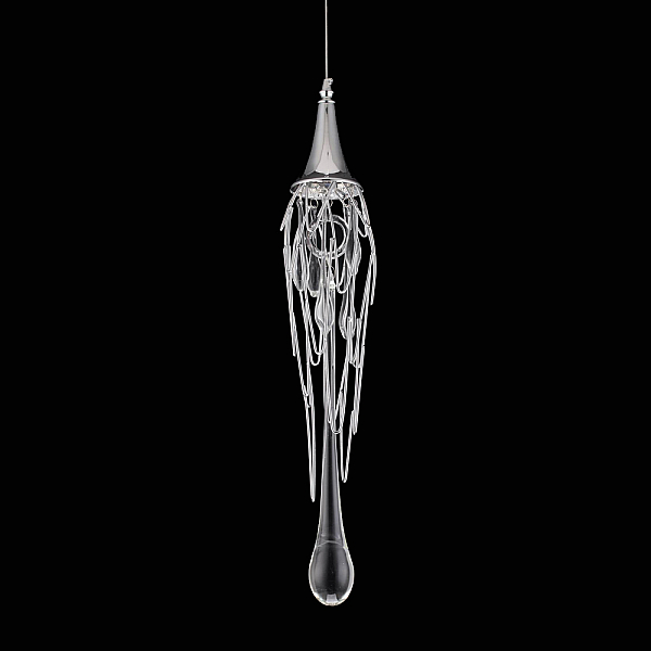 Подвесной светильник Delight Collection Goddess Tears P68009S-1H chrome