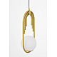 Подвесной светильник Lumina Deco Zanetti LDP 5522-1 WT+MD