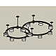 Комплект подвесного светильника Ambrella Light Techno Ring XR92221003  (A9222, A9227, C9238, C9232, N8415)