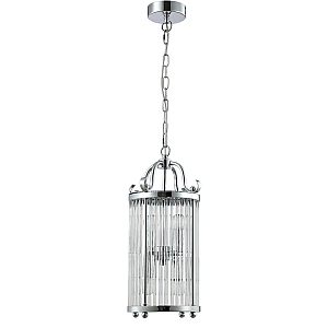 Подвесной светильник Crystal Lux Tadeo TADEO SP4 D200 CHROME/TRANSPARENTE