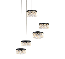 Подвесной светильник Delight Collection MD21020075 MD21020075-5A matt black