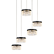 Подвесной светильник Delight Collection MD21020075 MD21020075-5A matt black