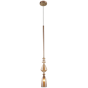 Подвесной светильник Crystal Lux Lux New SP1 B Amber