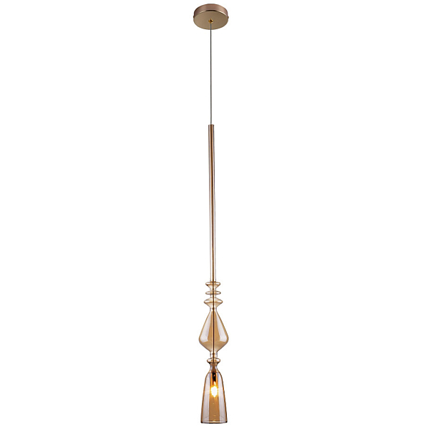 Подвесной светильник Crystal Lux Lux New SP1 B Amber
