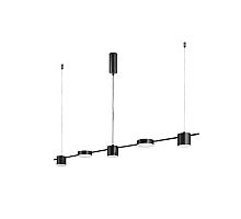 Подвесной светильник Crystal Lux Tristan TRISTAN SP5 L1200 BLACK
