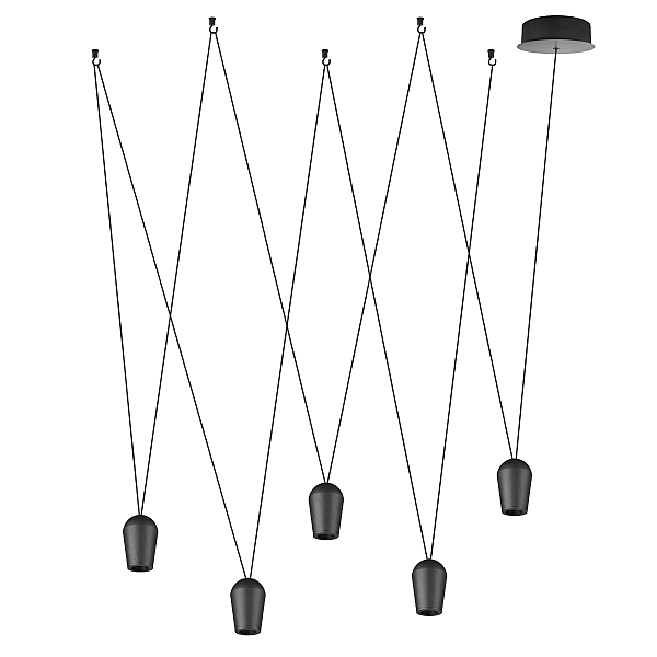 Подвесной светодиодный светильник Loft IT Blackout 10357/5