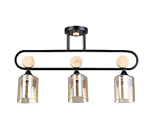 Потолочная люстра Arte Lamp Glamore A5076PL-3BK