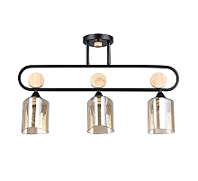 Потолочная люстра Arte Lamp Glamore A5076PL-3BK