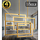 Подвесной светодиодный светильник Natali Kovaltseva Loft Led Lamps 81128 Gold