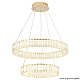 Подвесной светодиодный светильник Crystal Lux Musika SP100W Led Gold