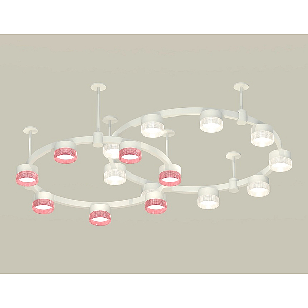 Комплект подвесного светильника Ambrella Light Techno Ring XR92211210 (A9221, A9226, C9241, C9236, N8480, N8486)