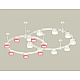 Комплект подвесного светильника Ambrella Light Techno Ring XR92211210 (A9221, A9226, C9241, C9236, N8480, N8486)
