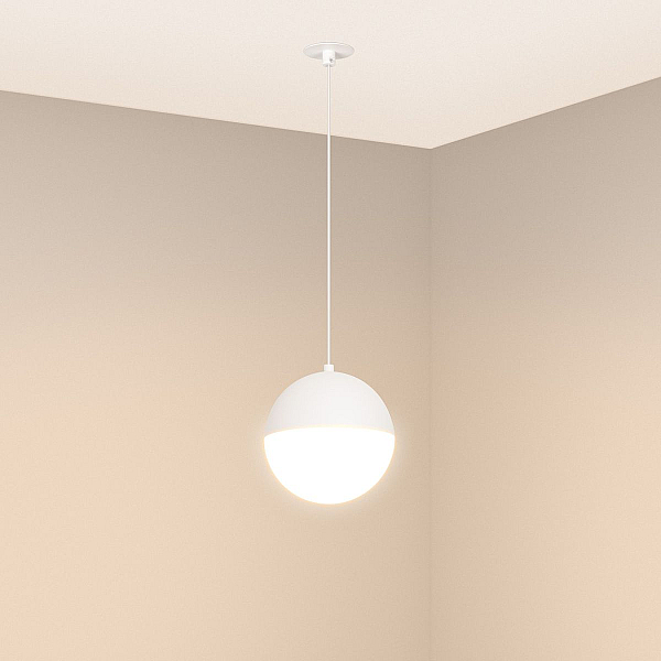 Подвесной светильник Arlight SP-EMISFERO-HANG-BUILT-R150-11W Warm3000 (WH, 170 deg, 230V) 056588