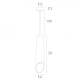 Подвесной светильник ARTE Lamp A1536SP-1WH