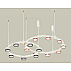 Комплект подвесного светильника Ambrella Light Techno Ring XR92081210 (A9208x2, C9241,C9236,N8113,N8126)