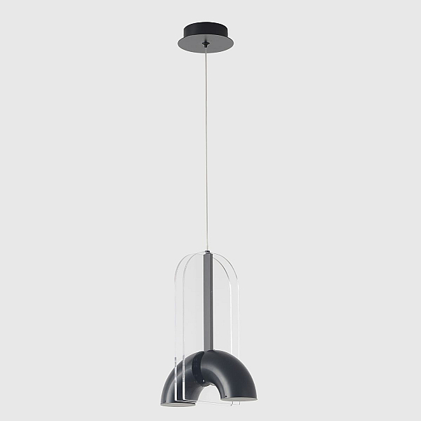 Светильник подвесной Crystal Lux ELEMENT SP12W LED BLACK