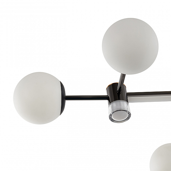 Подвесной светильник Arte Milano Ferrara 277010/8 BK/GD
