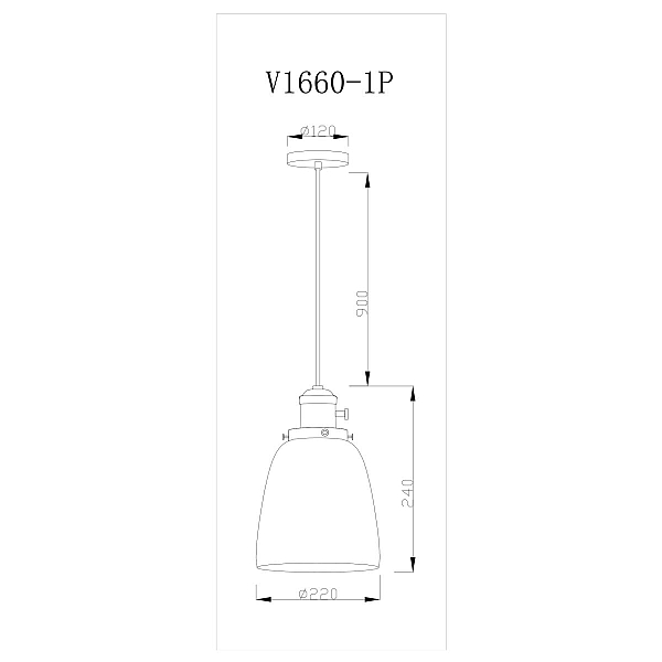 Светильник подвесной Moderli Suvo V11518-1P
