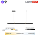 Светильник подвесной Lightera Omolon LE108L-180B WIFI