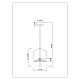 Подвесной светильник Arte Lamp Trixie A7084SP-1BK