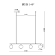 Подвесной светильник MyFar Stacy MR1011-4P
