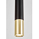 Подвесной светильник Lumina Deco Tuba LDP 1101-300 BK+GD